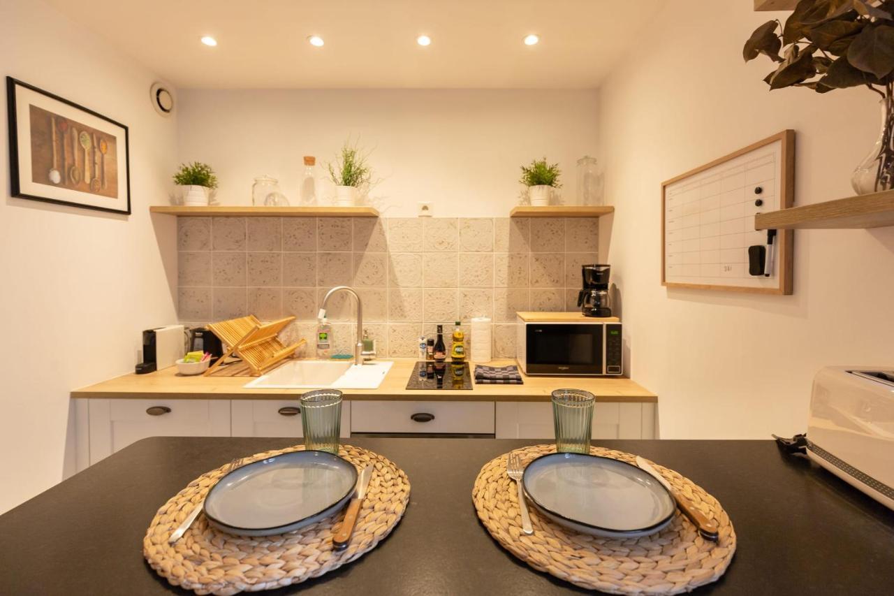 La Vague - Breath Of Freshness In Center Of Honfleur - Free Parking 550M Apartment ภายนอก รูปภาพ